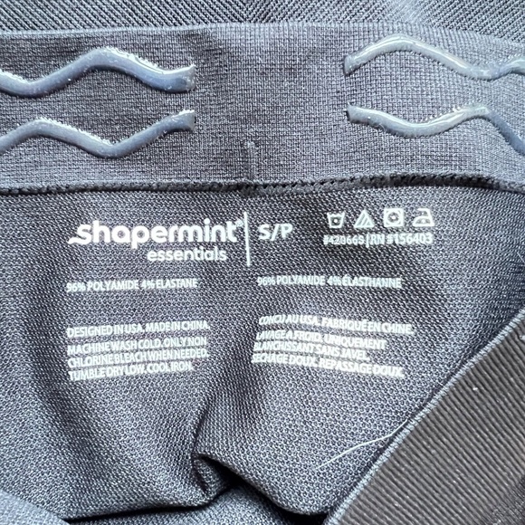 Shapermint Fresh Control Mid-Waist Shaper Bike Shorts S Black New with tags - Picture 4 of 7